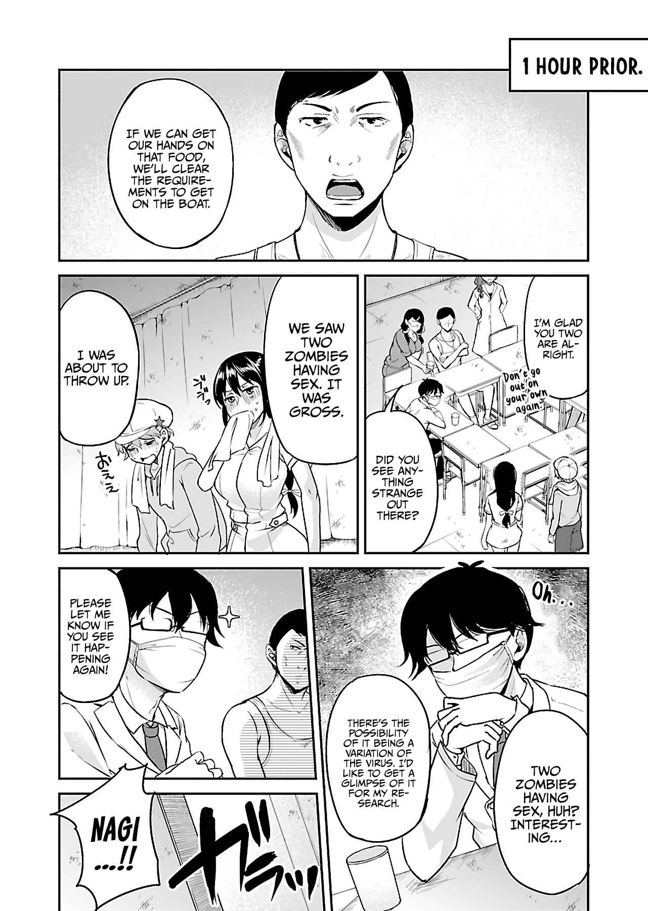 Page 3 Chapter 10 Zombie Darake no Kono Sekai de wa Sex Shinai to Ikinokorenai