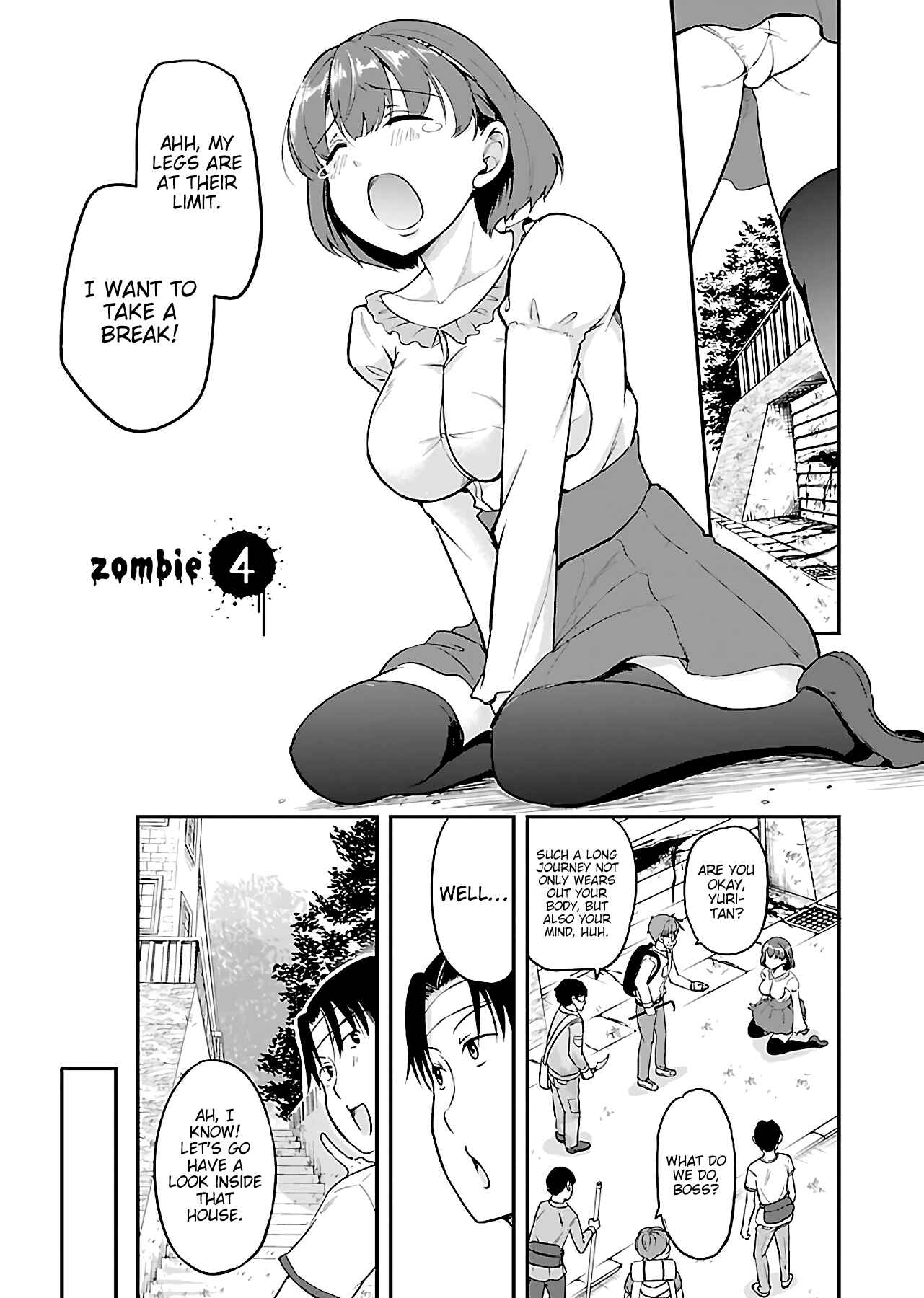 Page 2 Chapter 4 Zombie Darake no Kono Sekai de wa Sex Shinai to Ikinokorenai