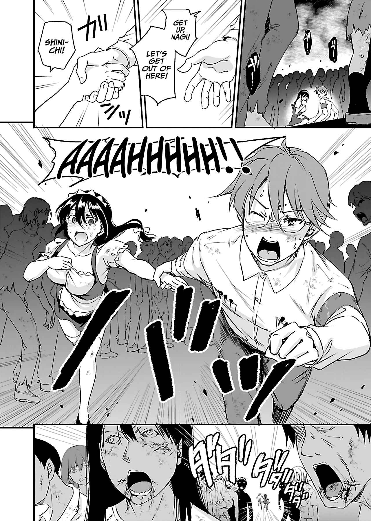Page 8 Chapter 7 Zombie Darake no Kono Sekai de wa Sex Shinai to Ikinokorenai
