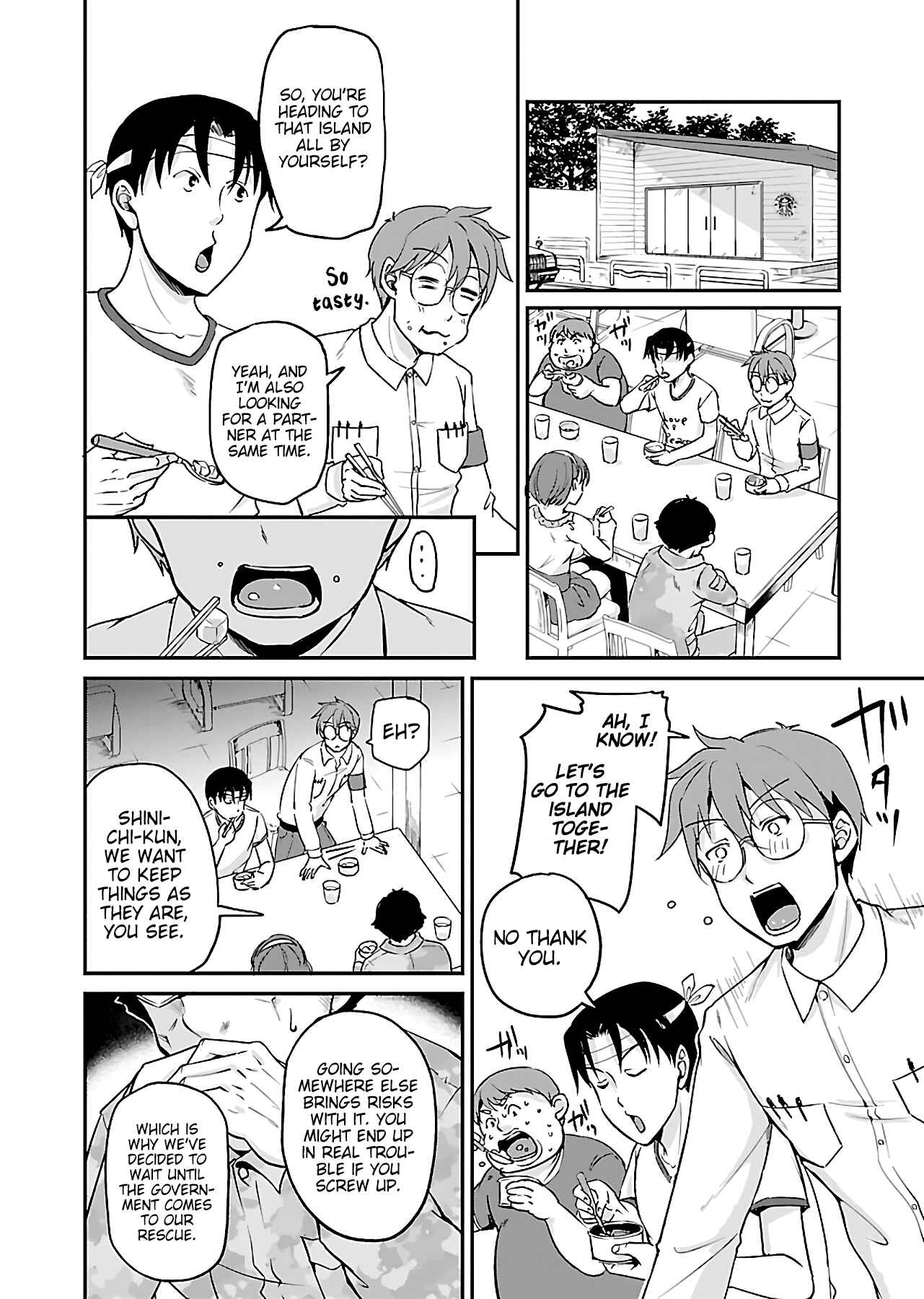 Page 11 Chapter 3 Zombie Darake no Kono Sekai de wa Sex Shinai to Ikinokorenai