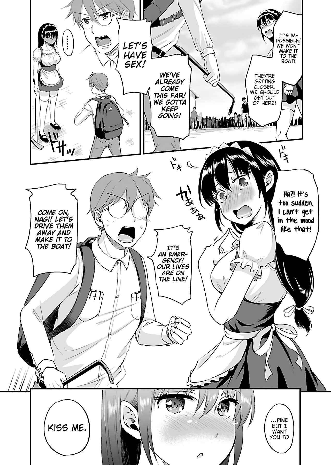 Page 18 Chapter 6 Zombie Darake no Kono Sekai de wa Sex Shinai to Ikinokorenai