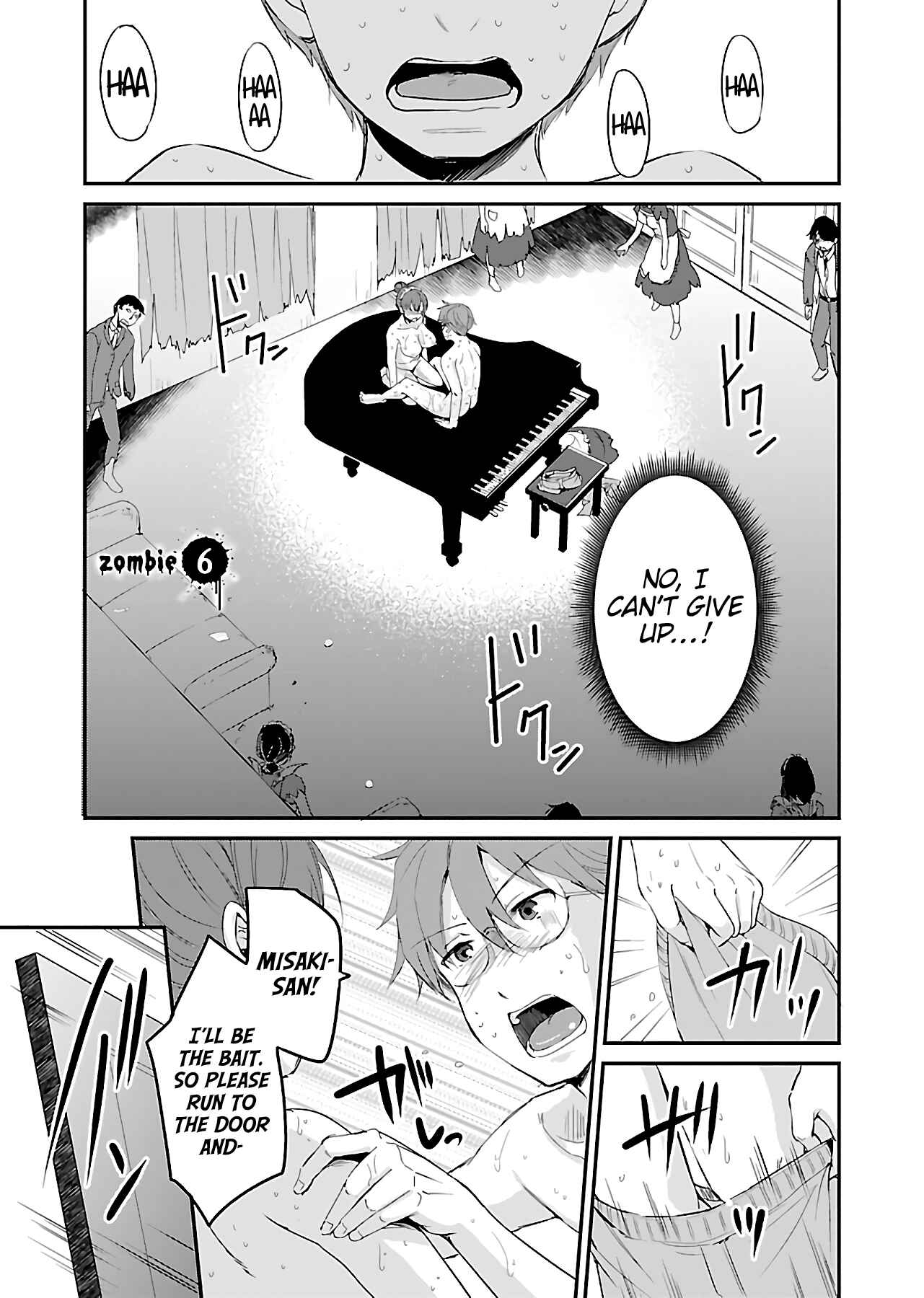 Page 2 Chapter 6 Zombie Darake no Kono Sekai de wa Sex Shinai to Ikinokorenai