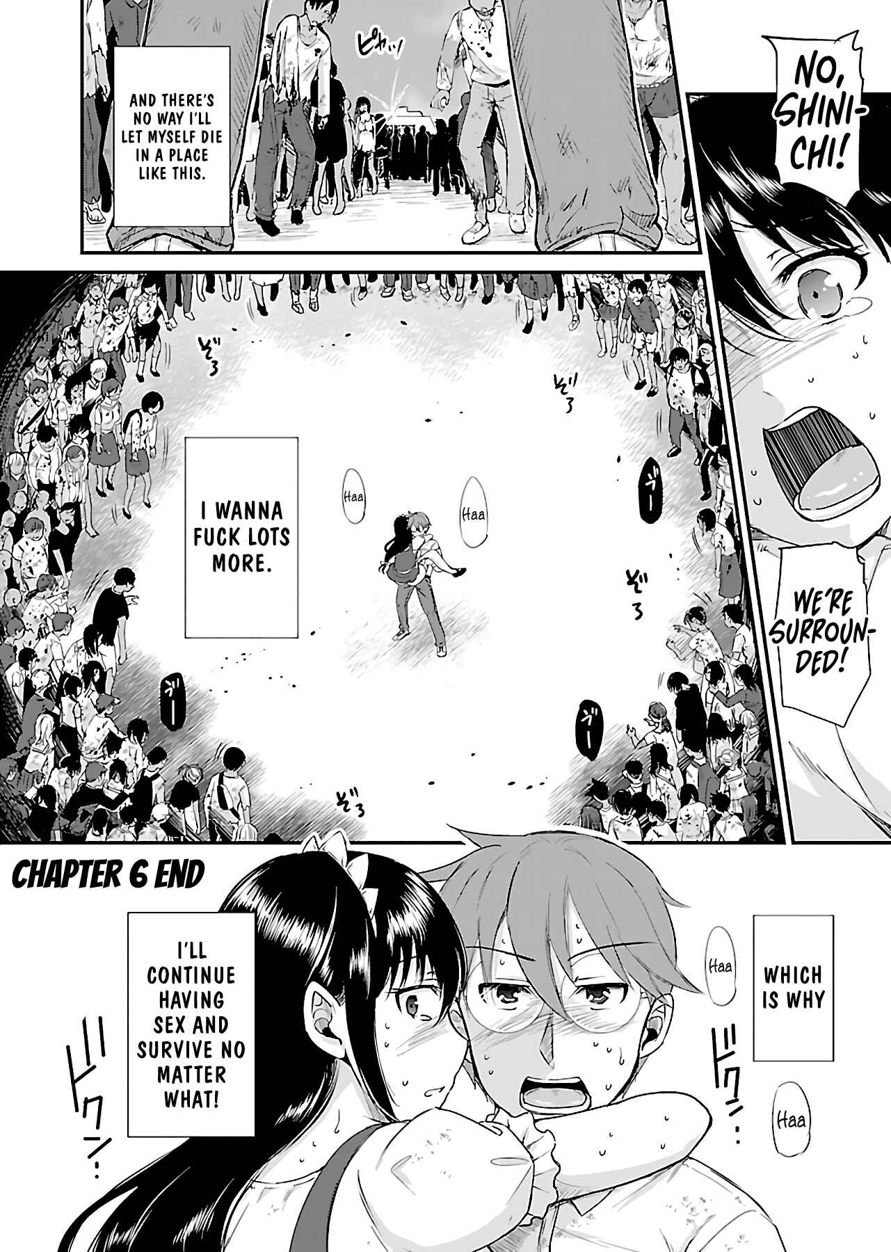 Page 24 Chapter 6 Zombie Darake no Kono Sekai de wa Sex Shinai to Ikinokorenai