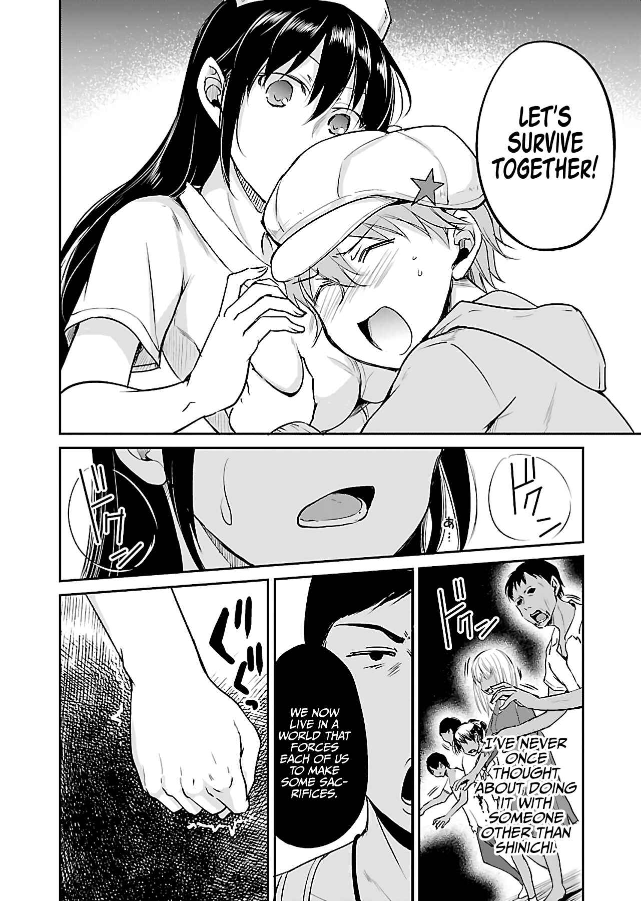 Page 13 Chapter 9 Zombie Darake no Kono Sekai de wa Sex Shinai to Ikinokorenai