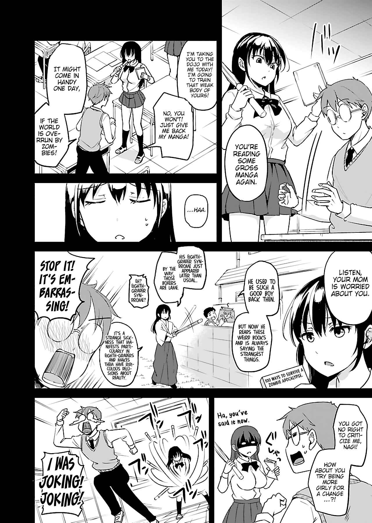 Page 11 Chapter 2 Zombie Darake no Kono Sekai de wa Sex Shinai to Ikinokorenai