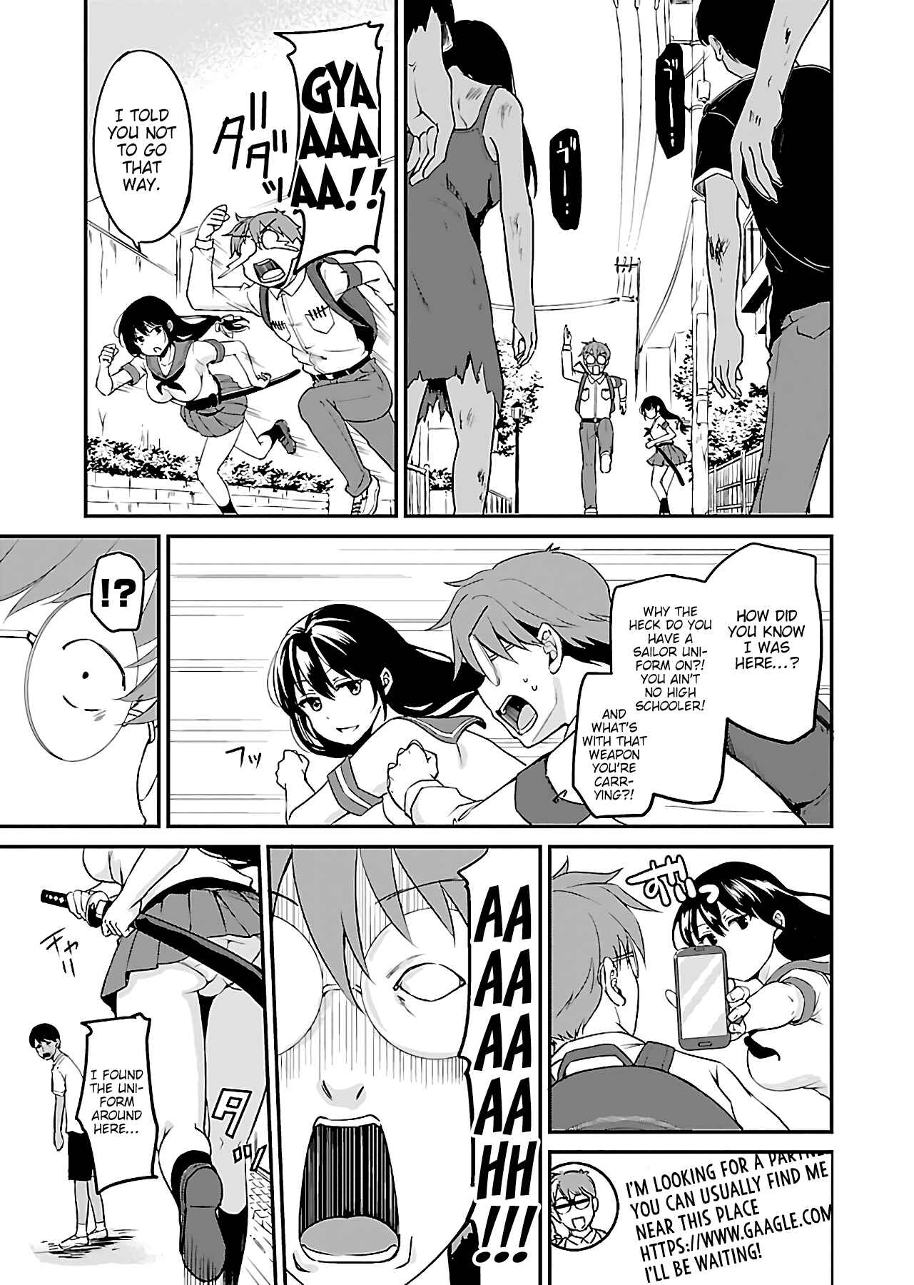 Page 4 Chapter 2 Zombie Darake no Kono Sekai de wa Sex Shinai to Ikinokorenai