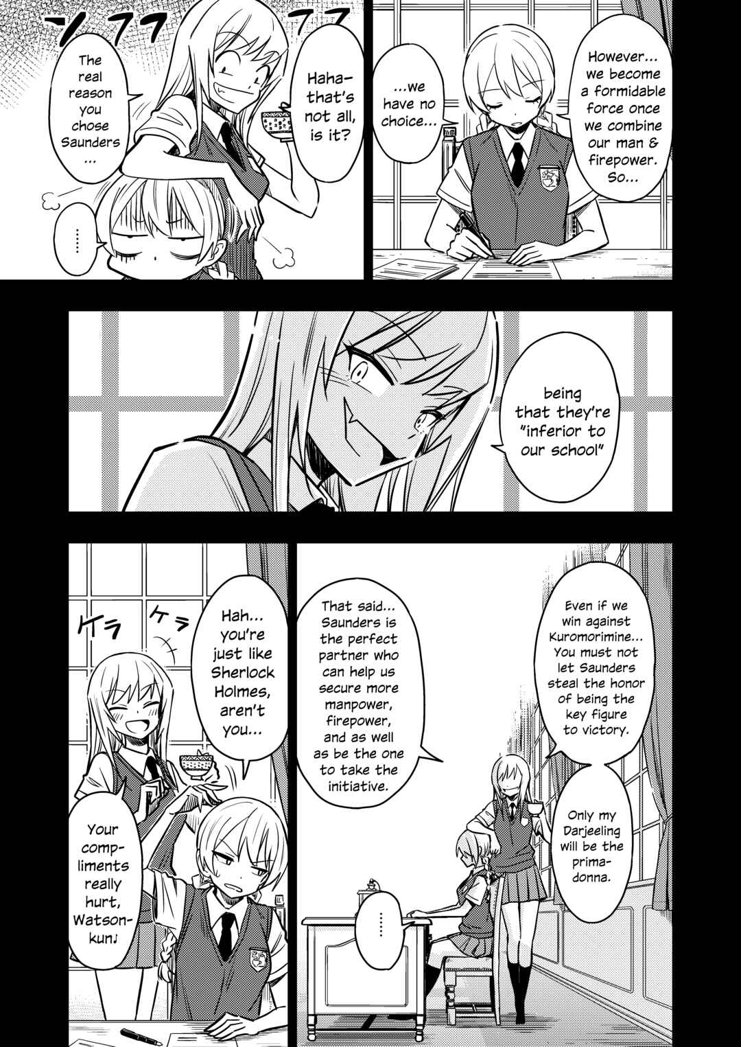 Page 4 Chapter 2 GIRLS und PANZER - DARJEELING FIRST FLUSH (Doujinshi)