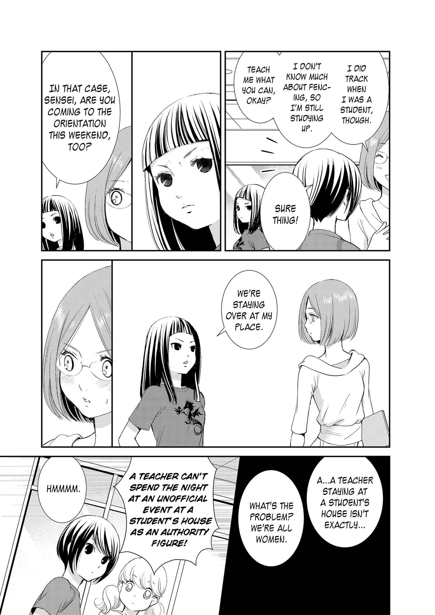 Page 9 Chapter 2 Motto Hanjuku Joshi