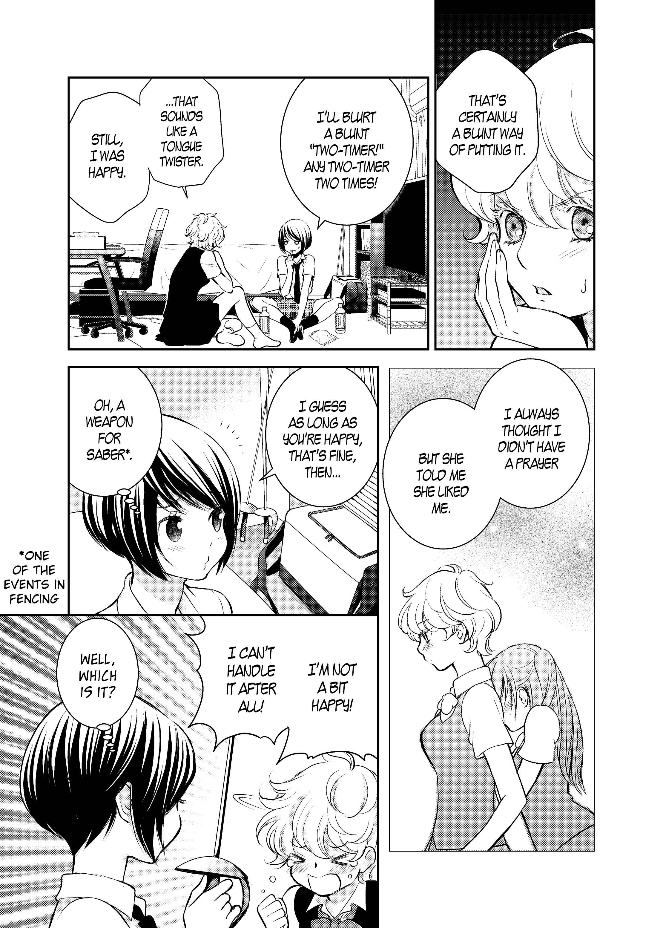 Page 9 Chapter 8 Motto Hanjuku Joshi