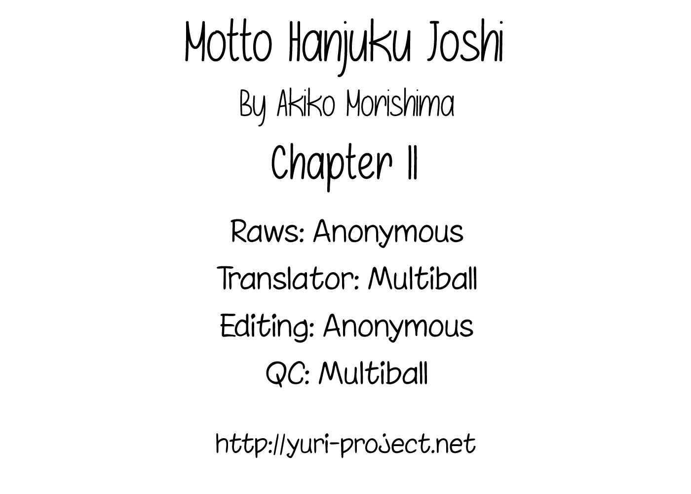 Page 21 Chapter 11 Motto Hanjuku Joshi