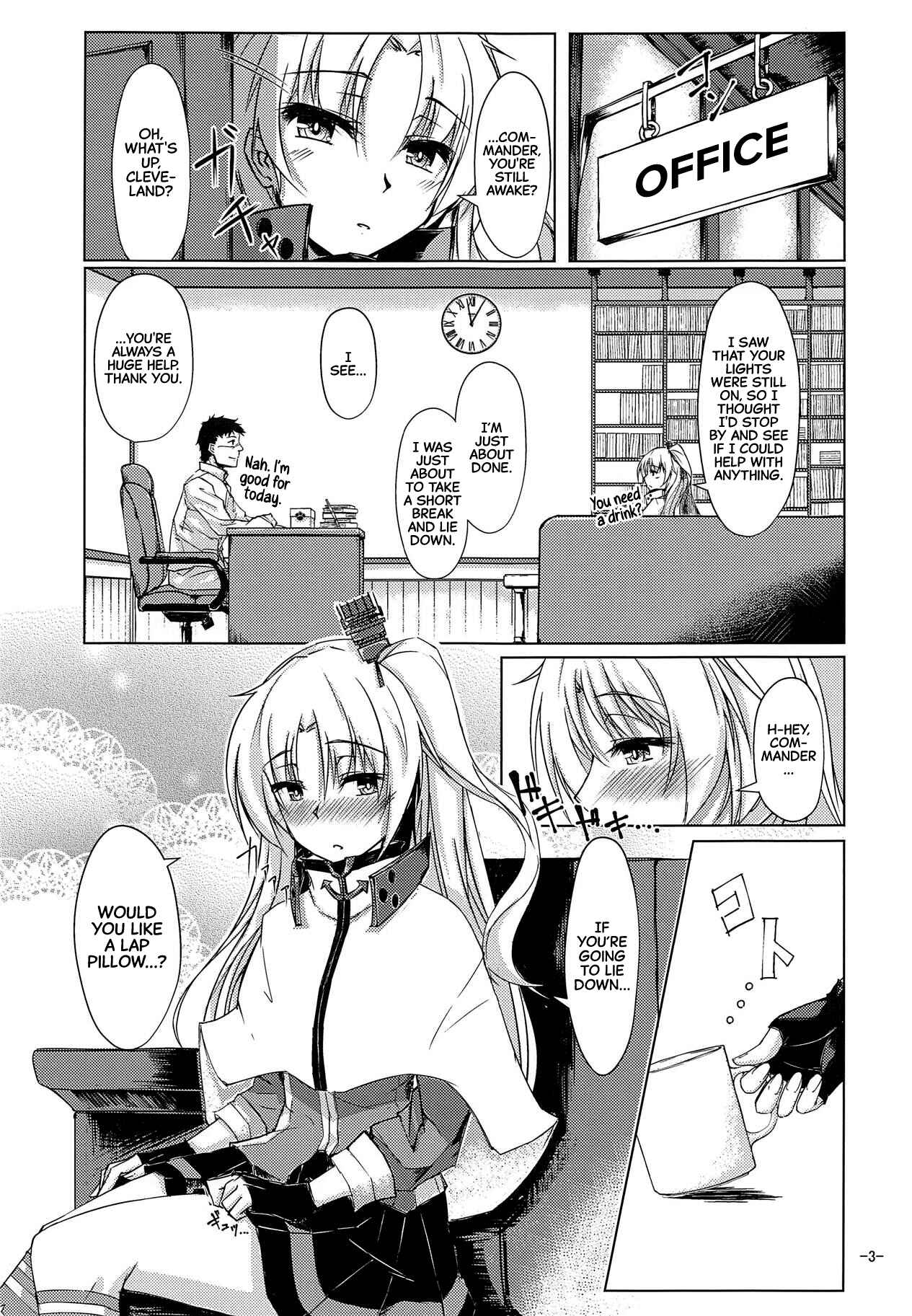 Page 2 Chapter Unknown_c822 Azur Lane - The Commander Wants To Know More About Cleveland! (Doujinshi)
