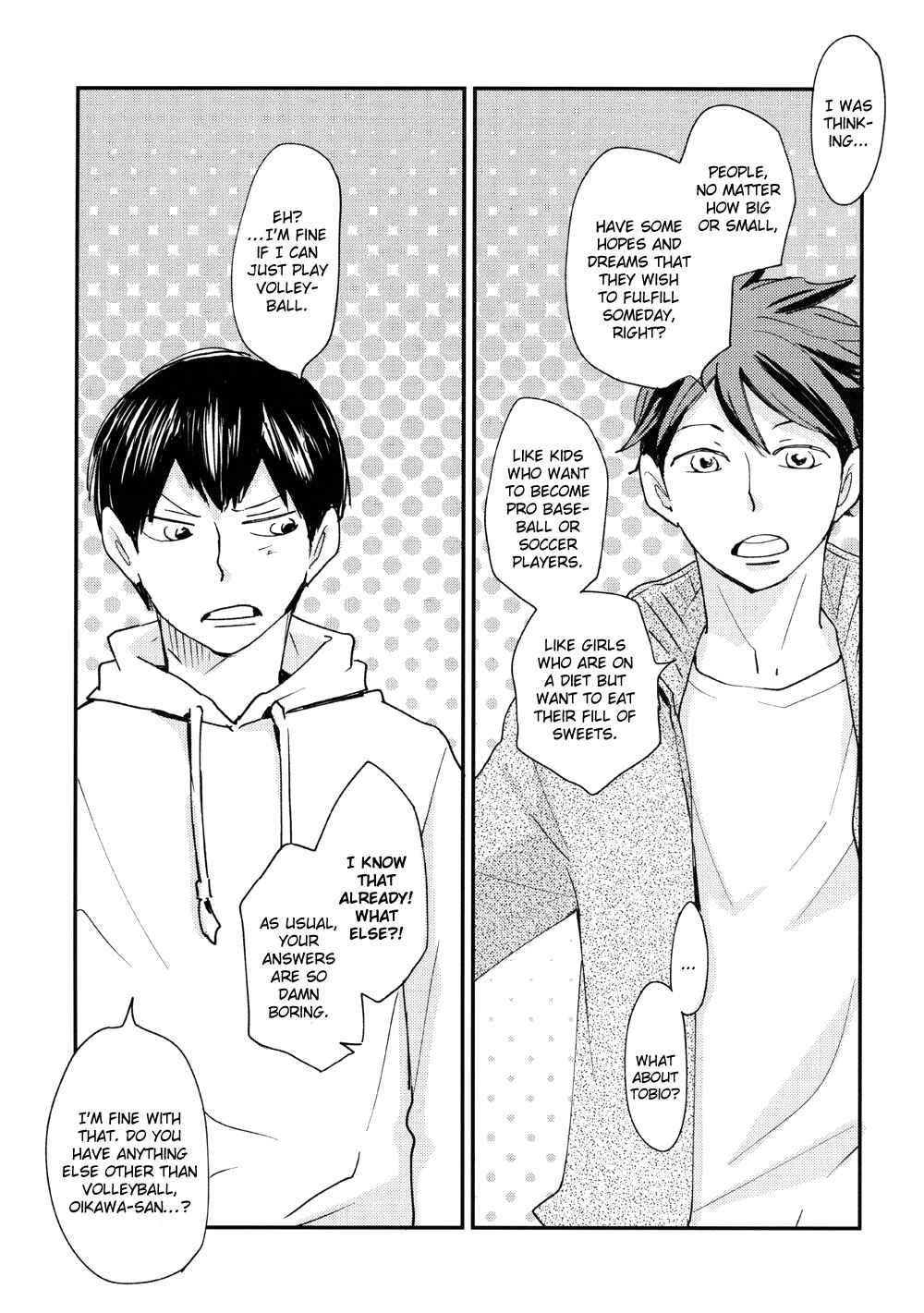 Page 5 Chapter Unknown_8018 Haikyuu!! - Okey Dokey (Doujinshi)