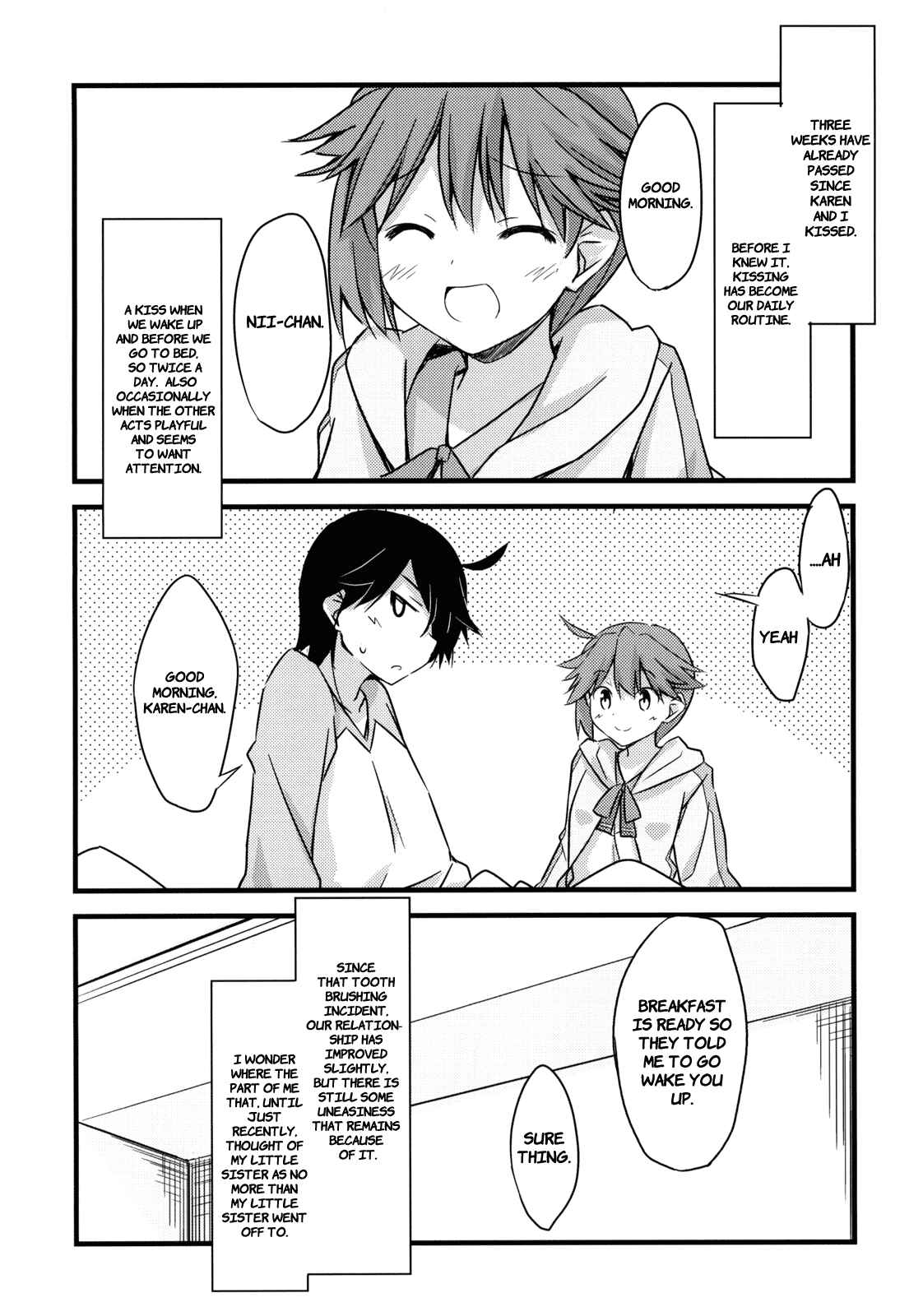 Page 7 Chapter Unknown_530a Bakemonogatari - Koyomi Sandwich! (Doujinshi)