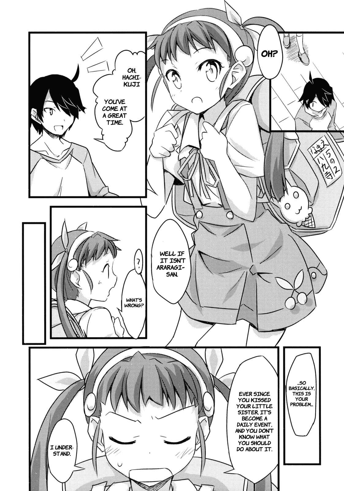 Page 9 Chapter Unknown_530a Bakemonogatari - Koyomi Sandwich! (Doujinshi)