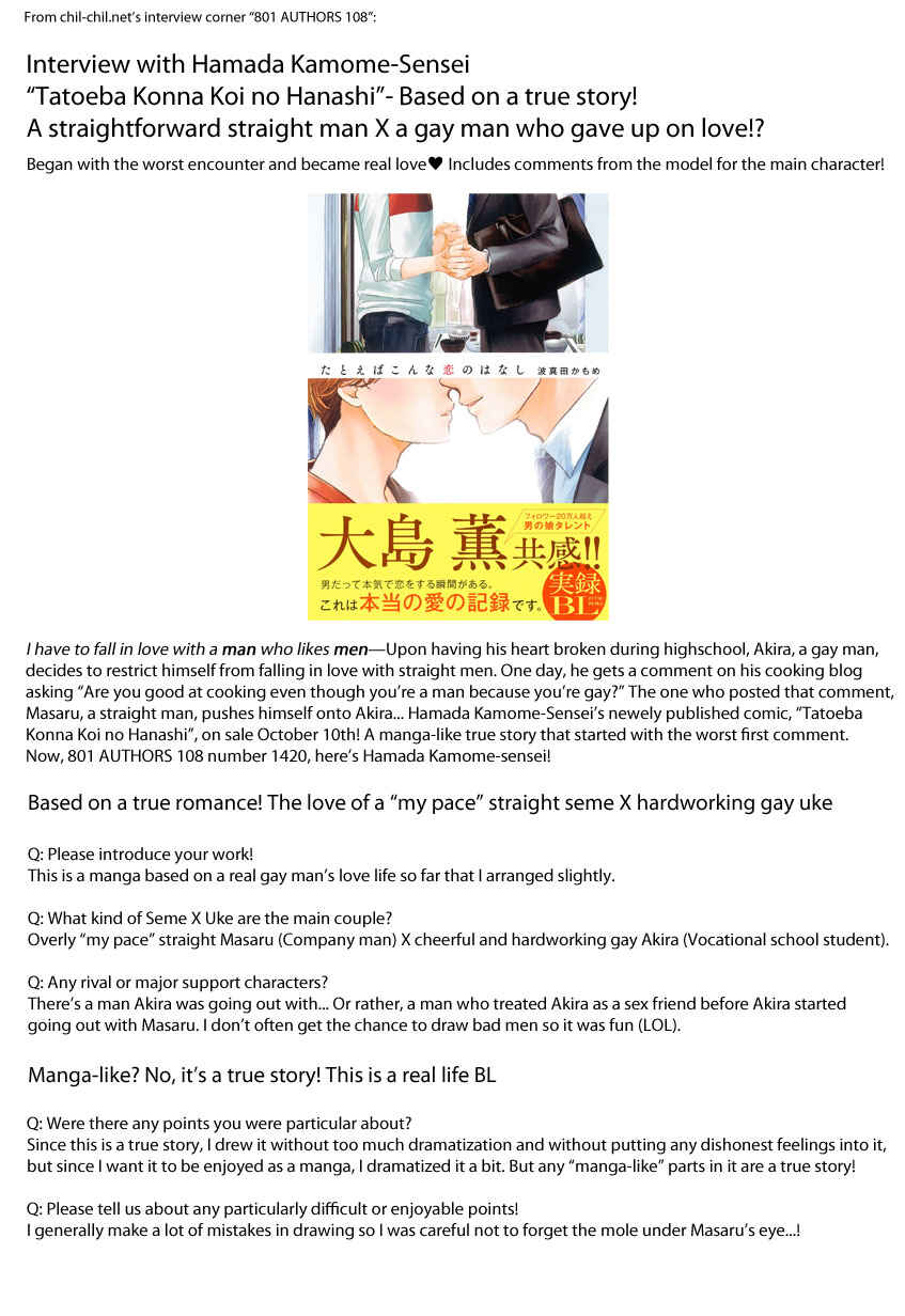 Page 20 Chapter 5.5 Tatoeba Konna Koi no Hanashi