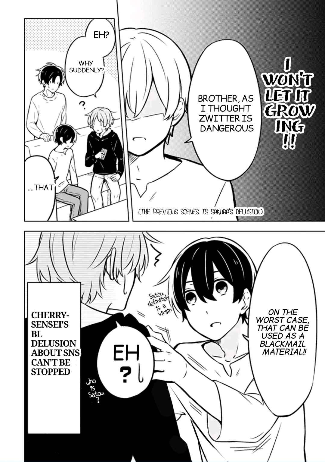 Page 13 Chapter 3 Fudanshi Kazoku
