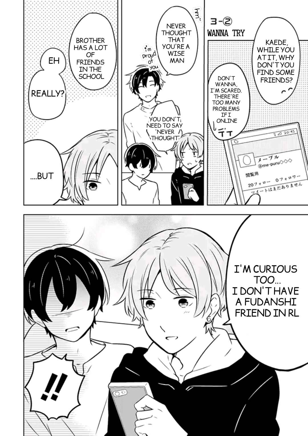 Page 7 Chapter 3 Fudanshi Kazoku