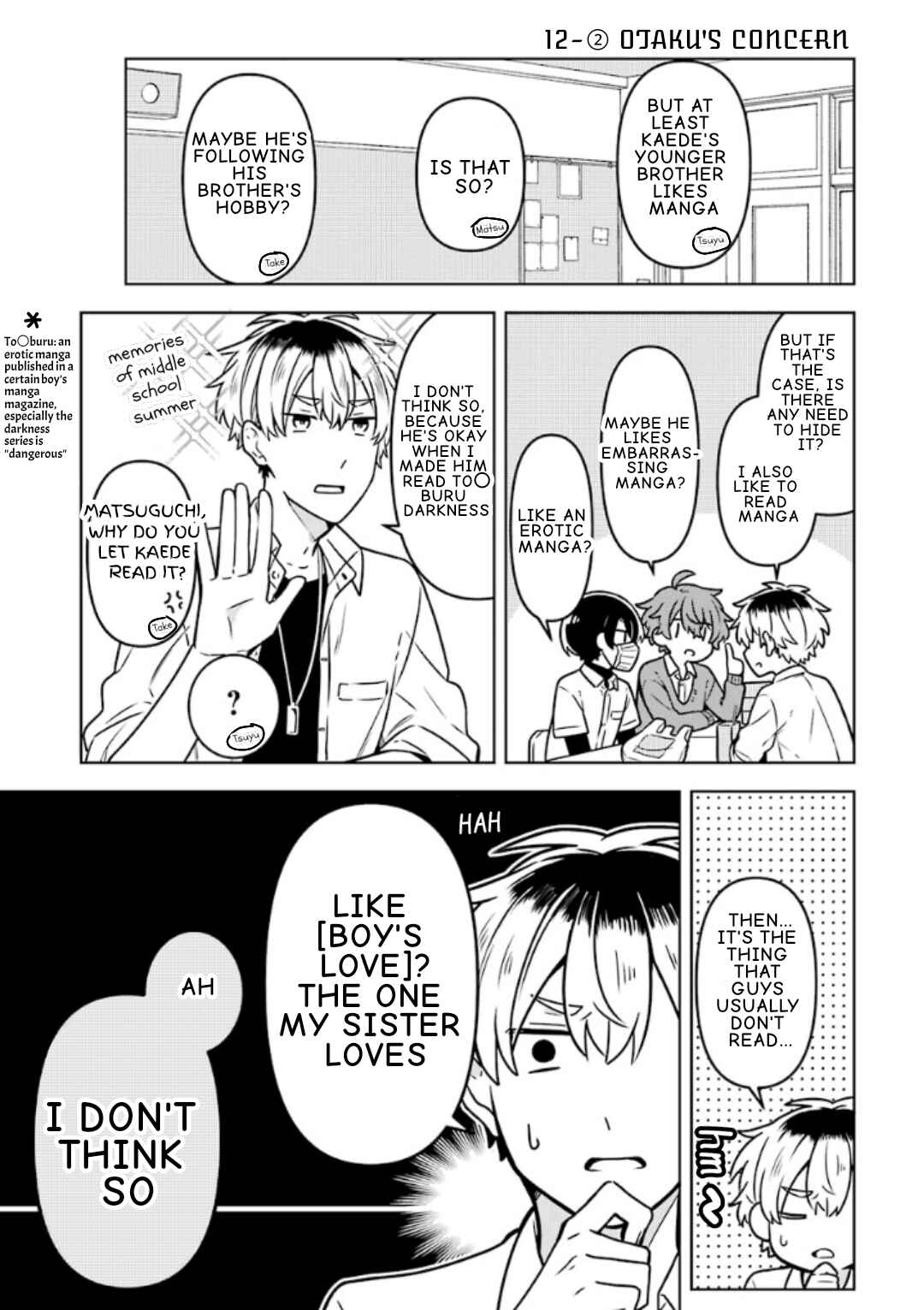 Page 11 Chapter 12 Fudanshi Kazoku