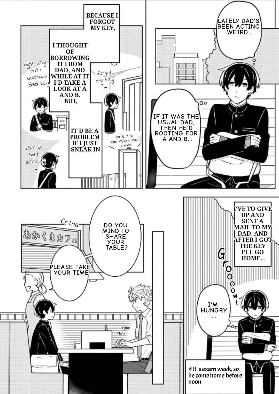 Page 13 Chapter 9 Fudanshi Kazoku