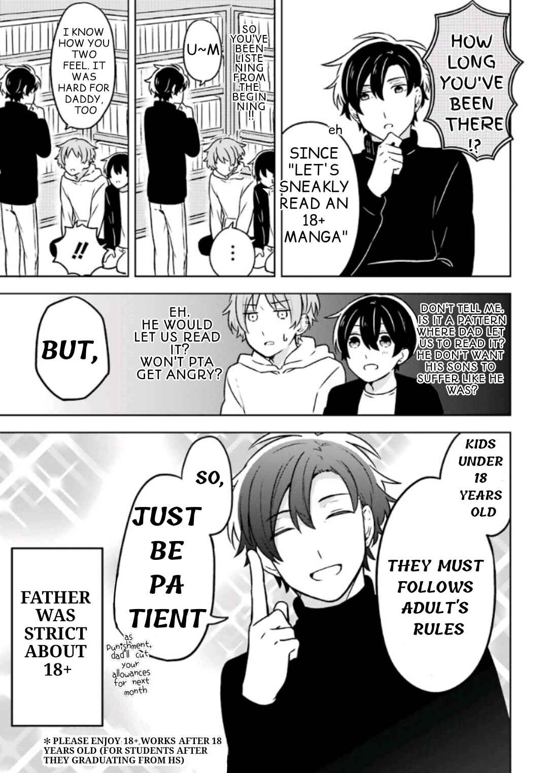 Page 10 Chapter 4.8 Fudanshi Kazoku