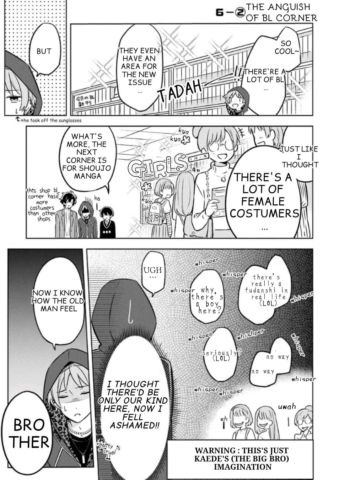 Page 11 Chapter 6 Fudanshi Kazoku