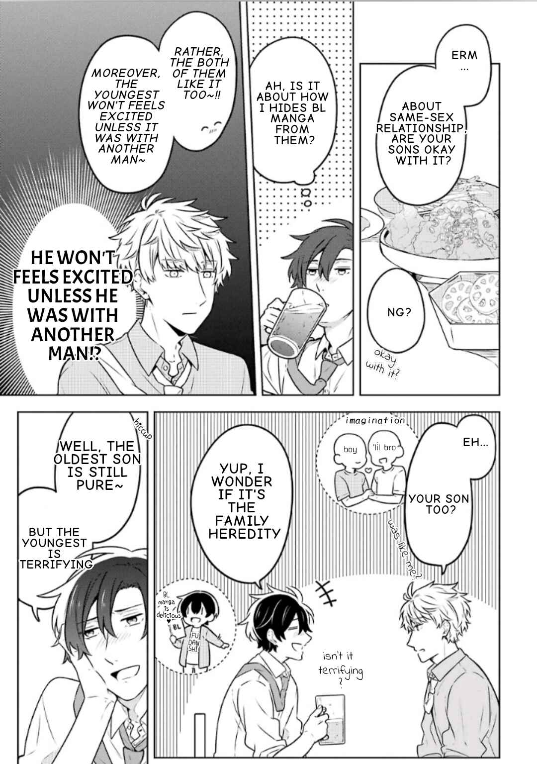 Page 10 Chapter 8 Fudanshi Kazoku