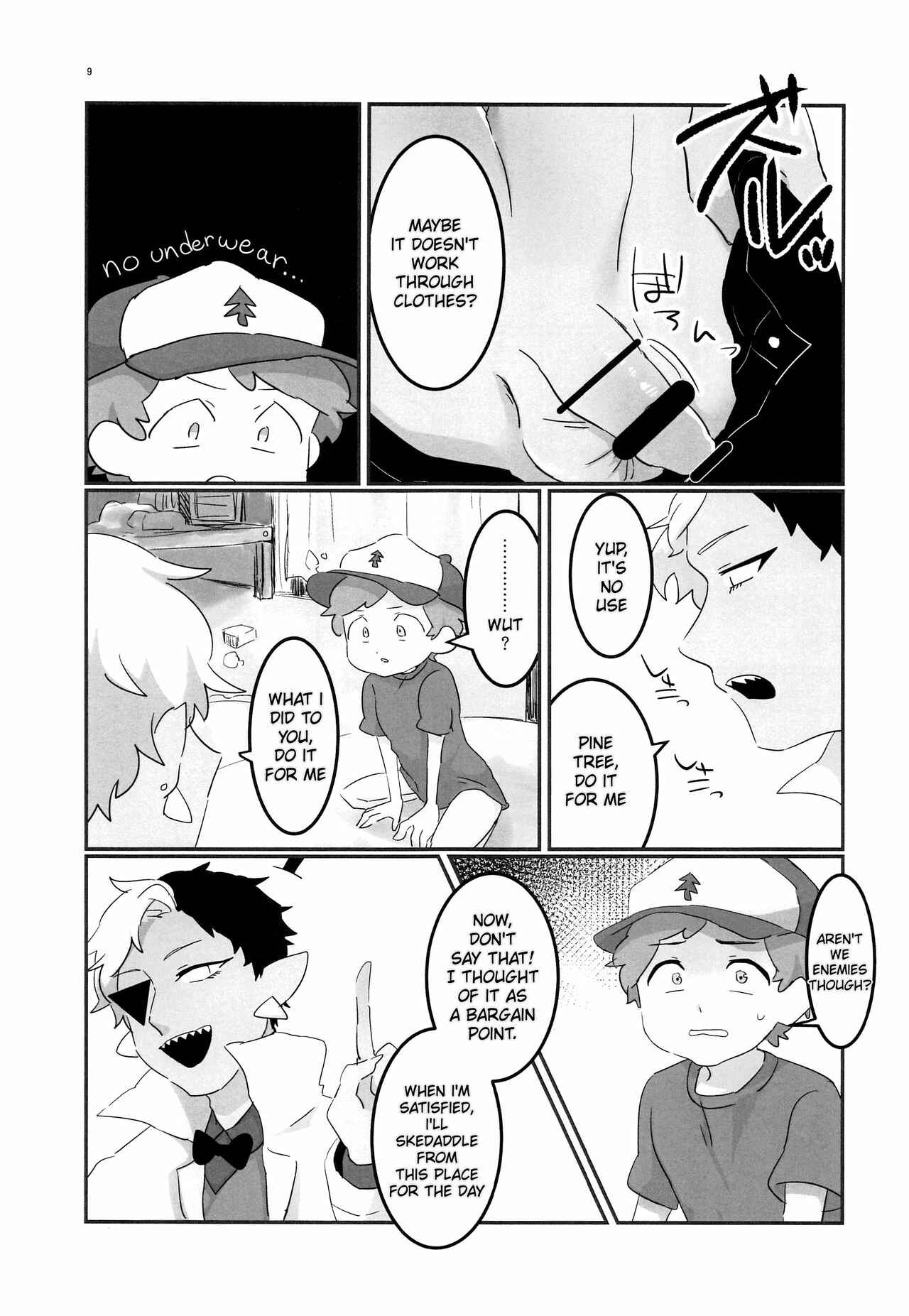 Page 8 Chapter Unknown_dbea Gravity Falls - Akumu no Yoru (Doujinshi)