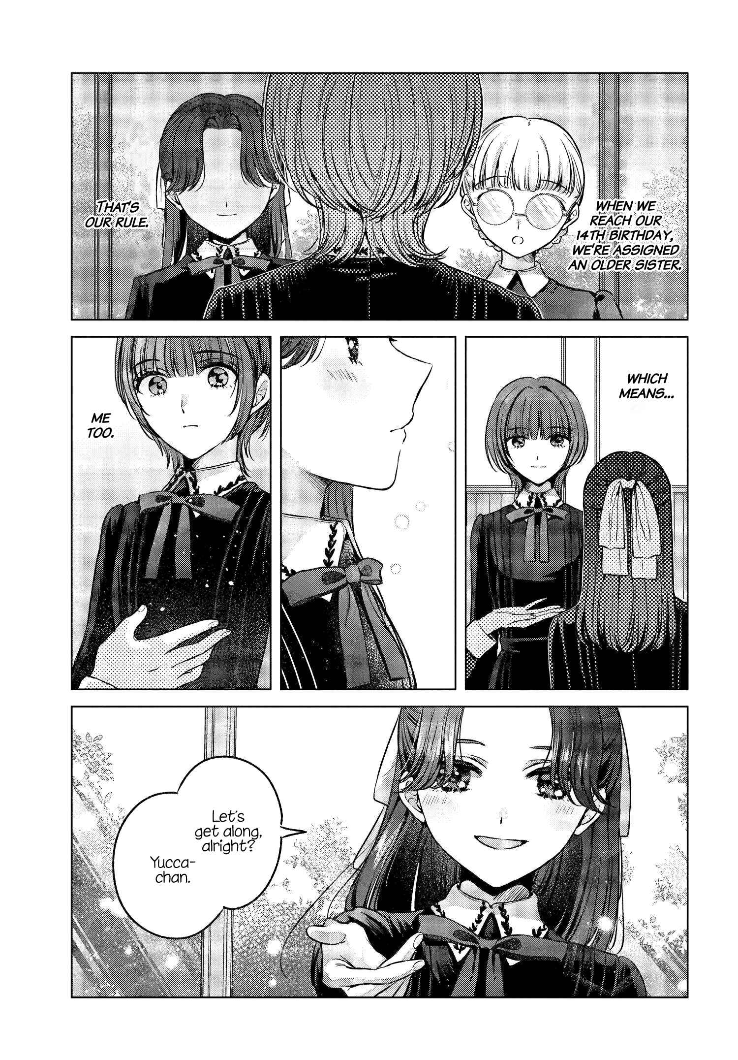 Page 1 Chapter 4 Shoujo-tachi no Kizuato ni Kuchizuke wo