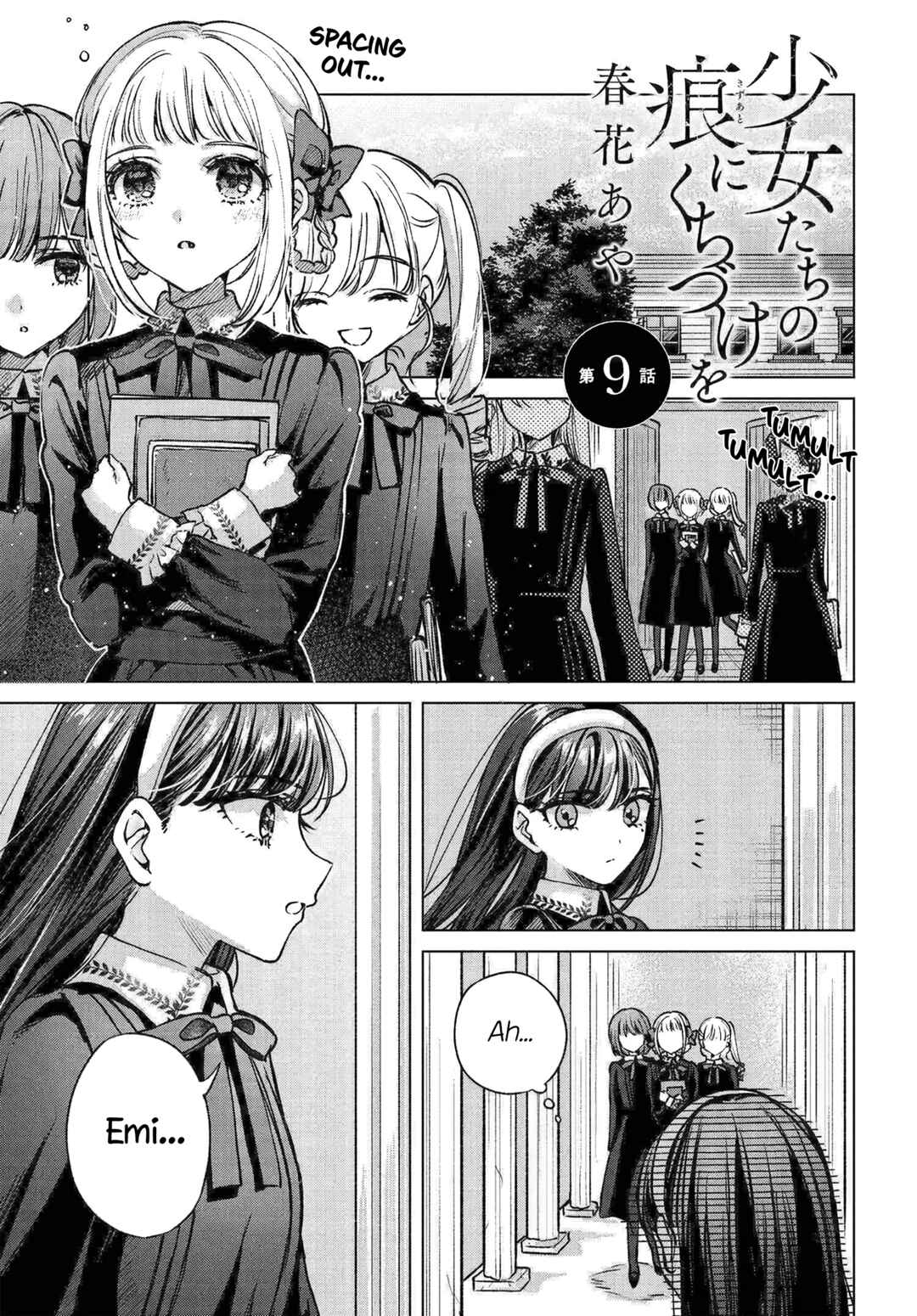 Page 1 Chapter 9 Shoujo-tachi no Kizuato ni Kuchizuke wo