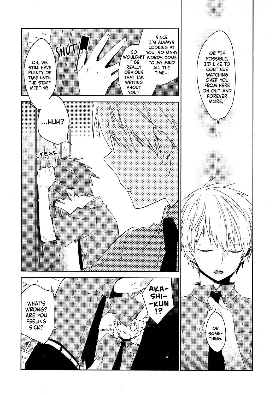 Page 11 Chapter Unknown_1dd5 Kuroko no Basket - Love Letter From You (Doujinshi)