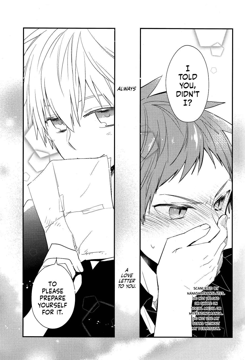 Page 22 Chapter Unknown_1dd5 Kuroko no Basket - Love Letter From You (Doujinshi)