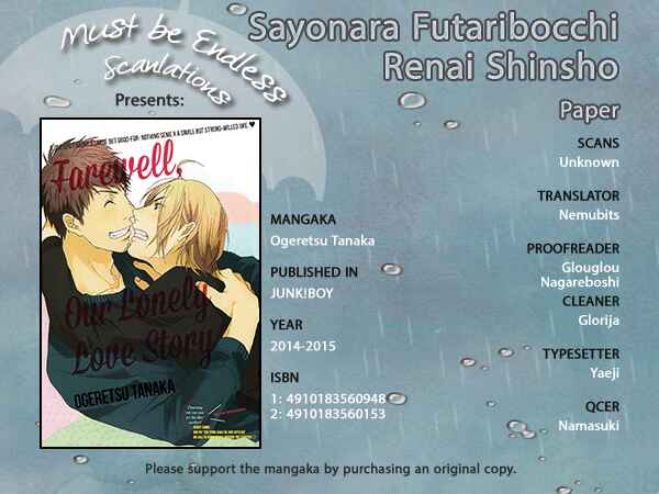 Page 34 Chapter 2 Sayonara Futaribocchi Renai Shinsho