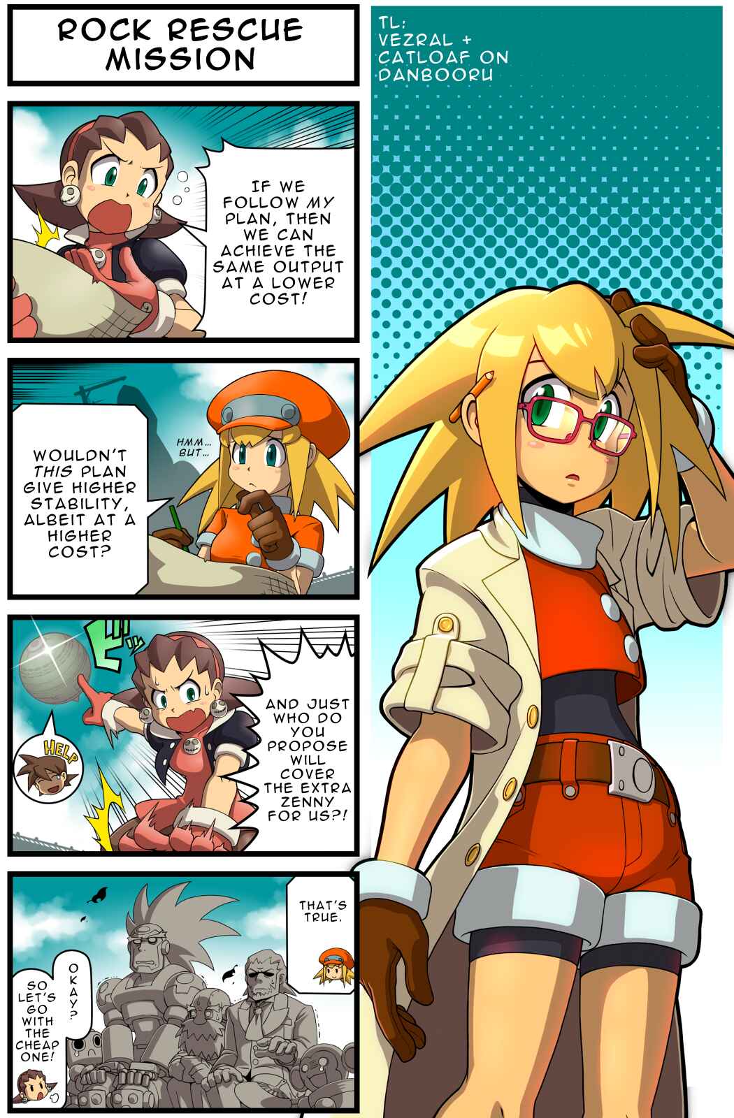 Page 1 Chapter Unknown_3bd9 Mega Man Legends - Rock Dakkan Sakusen (Doujinshi)