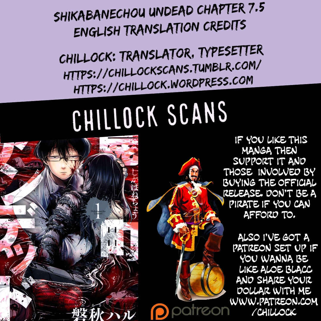 Page 31 Chapter 7.5 Shikabanechou Undead