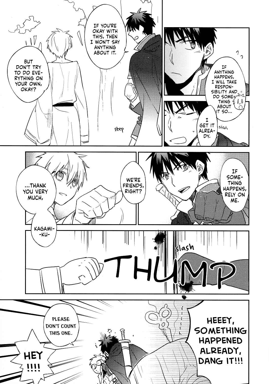 Page 15 Chapter Unknown_9a4b Kuroko no Basket - Hajimari no Closing Credits (Doujinshi)