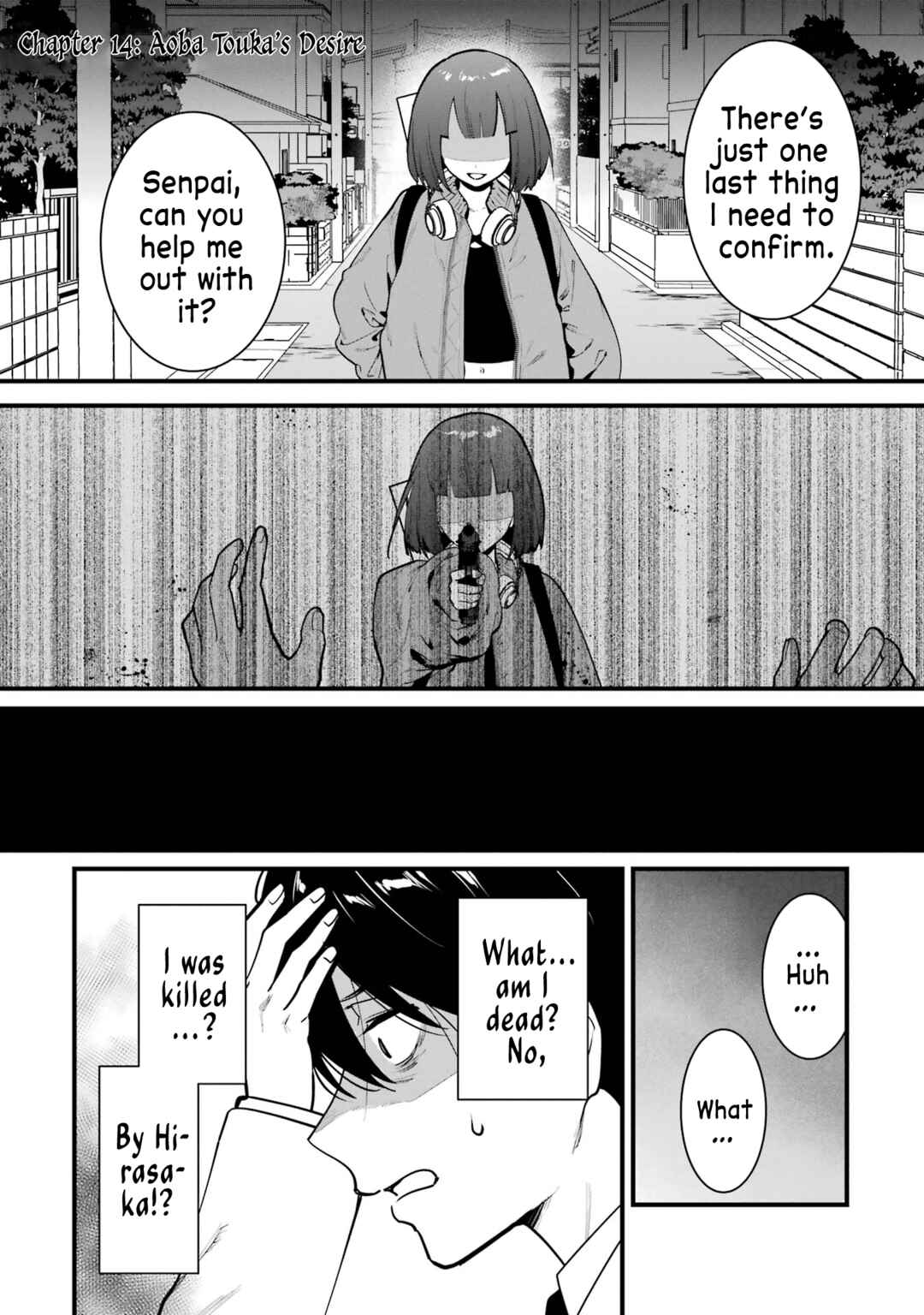 Page 1 Chapter 14 6-nin no Shinanai Shoujo to Kanarazu Shinu Unmei no Hito