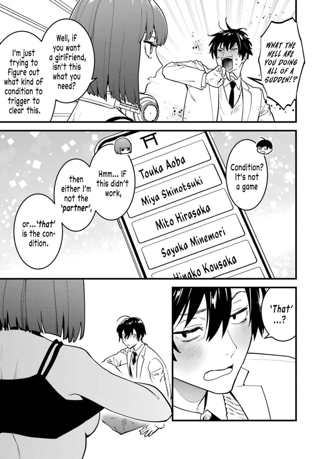 Page 17 Chapter 10 6-nin no Shinanai Shoujo to Kanarazu Shinu Unmei no Hito