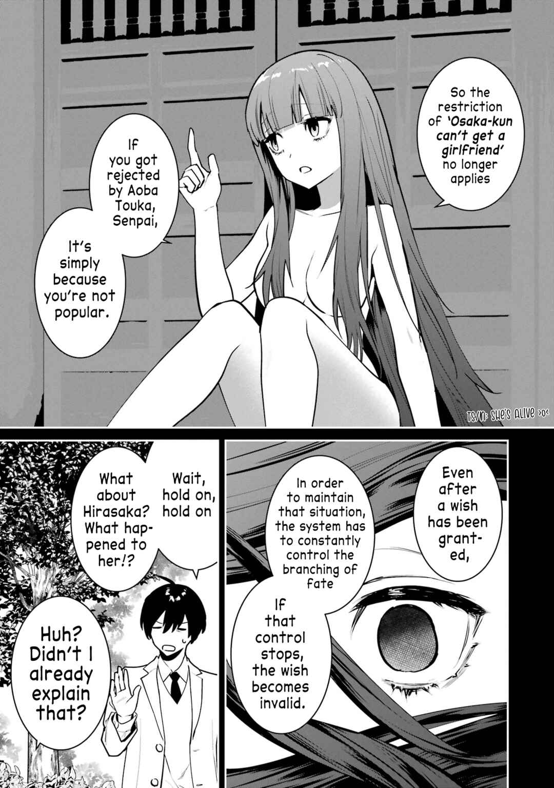 Page 33 Chapter 15 6-nin no Shinanai Shoujo to Kanarazu Shinu Unmei no Hito