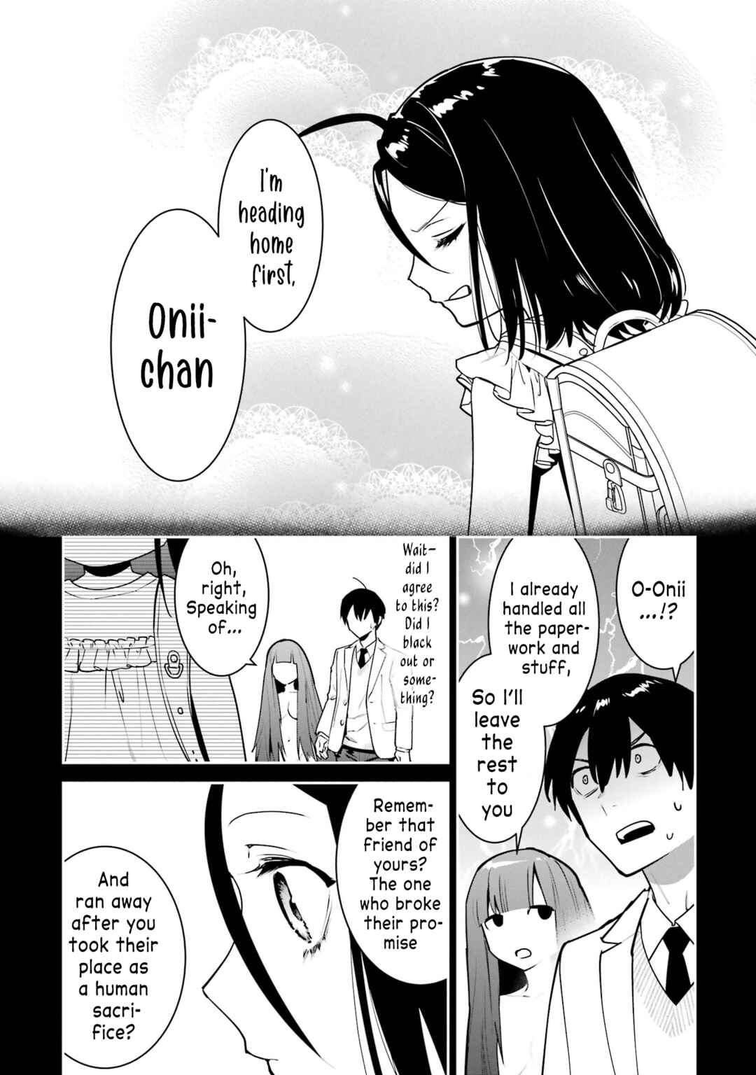 Page 36 Chapter 15 6-nin no Shinanai Shoujo to Kanarazu Shinu Unmei no Hito