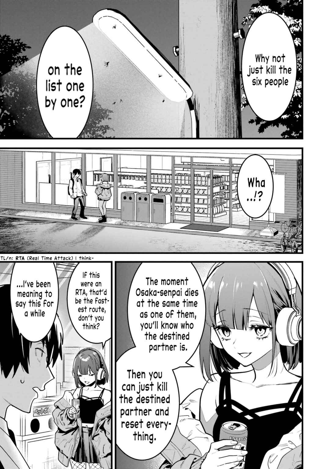 Page 35 Chapter 11 6-nin no Shinanai Shoujo to Kanarazu Shinu Unmei no Hito