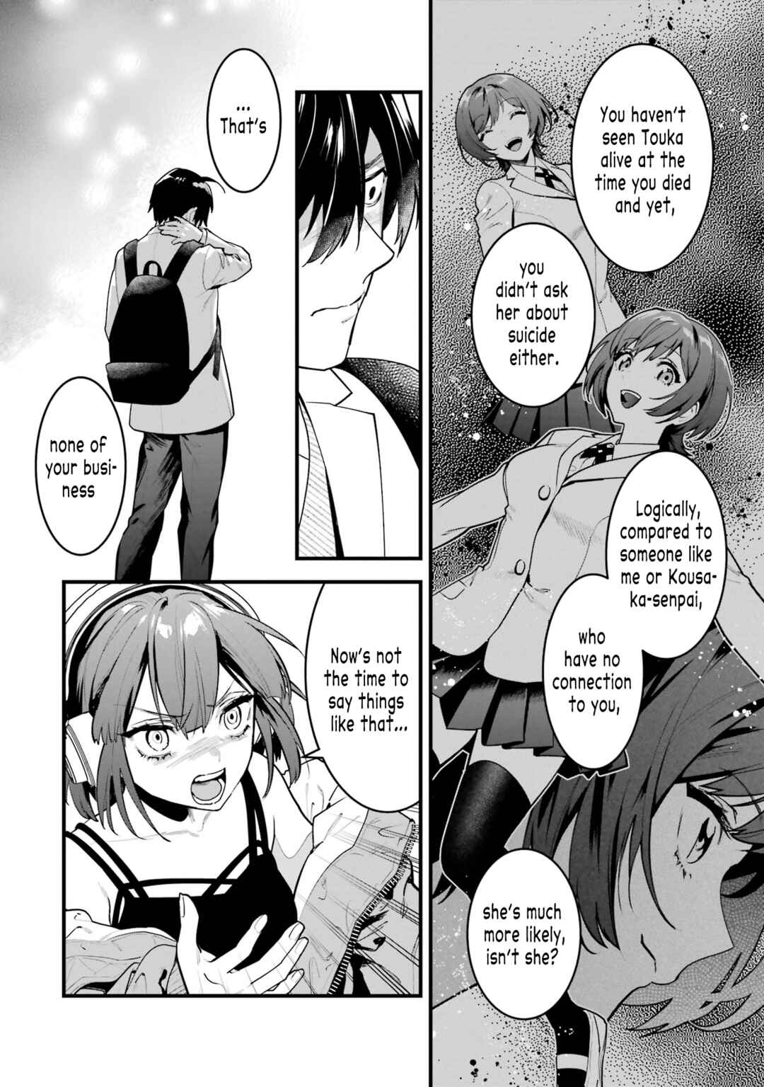 Page 38 Chapter 11 6-nin no Shinanai Shoujo to Kanarazu Shinu Unmei no Hito