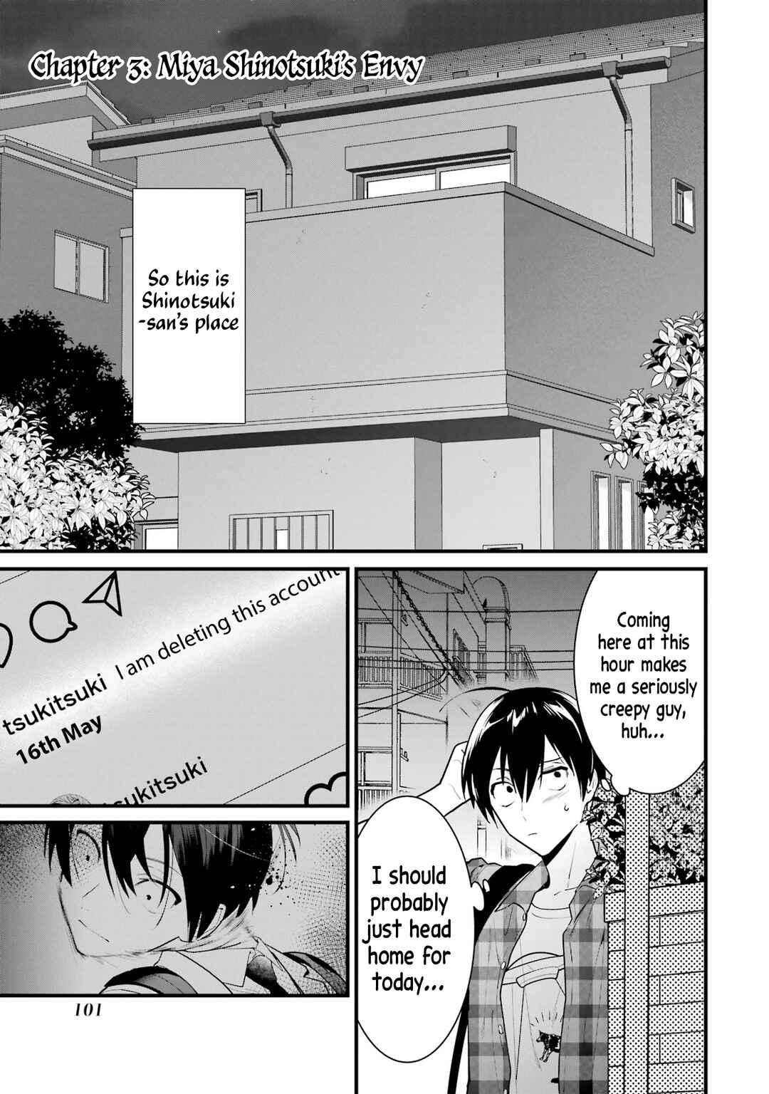 Page 1 Chapter 3 6-nin no Shinanai Shoujo to Kanarazu Shinu Unmei no Hito