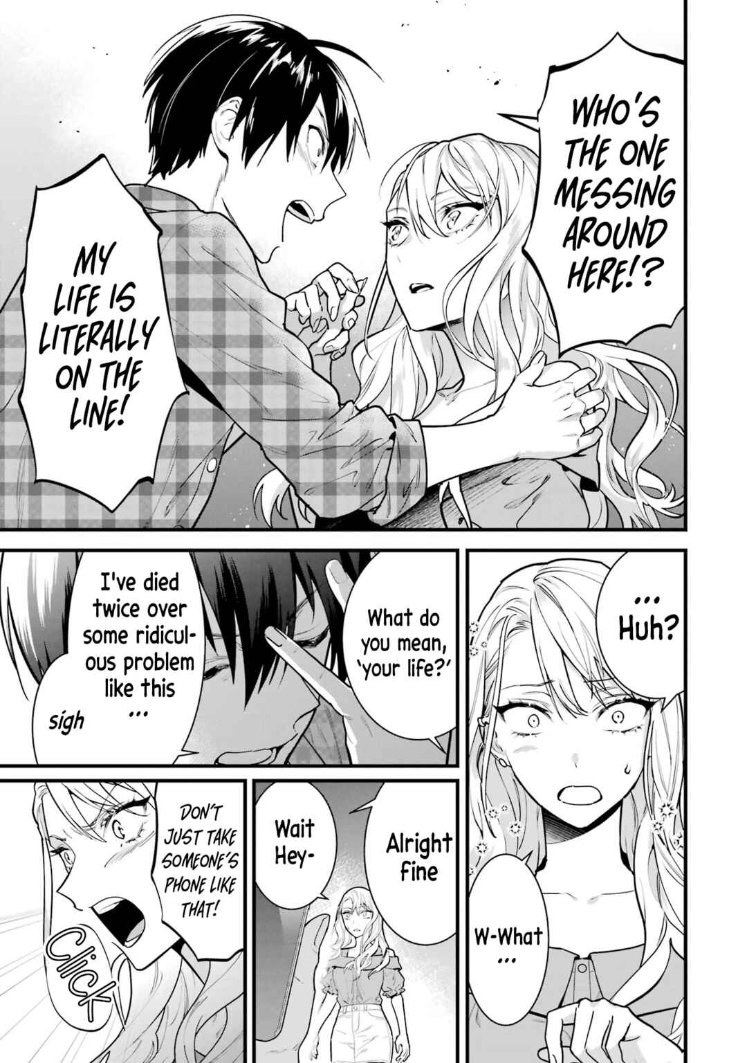 Page 13 Chapter 3 6-nin no Shinanai Shoujo to Kanarazu Shinu Unmei no Hito