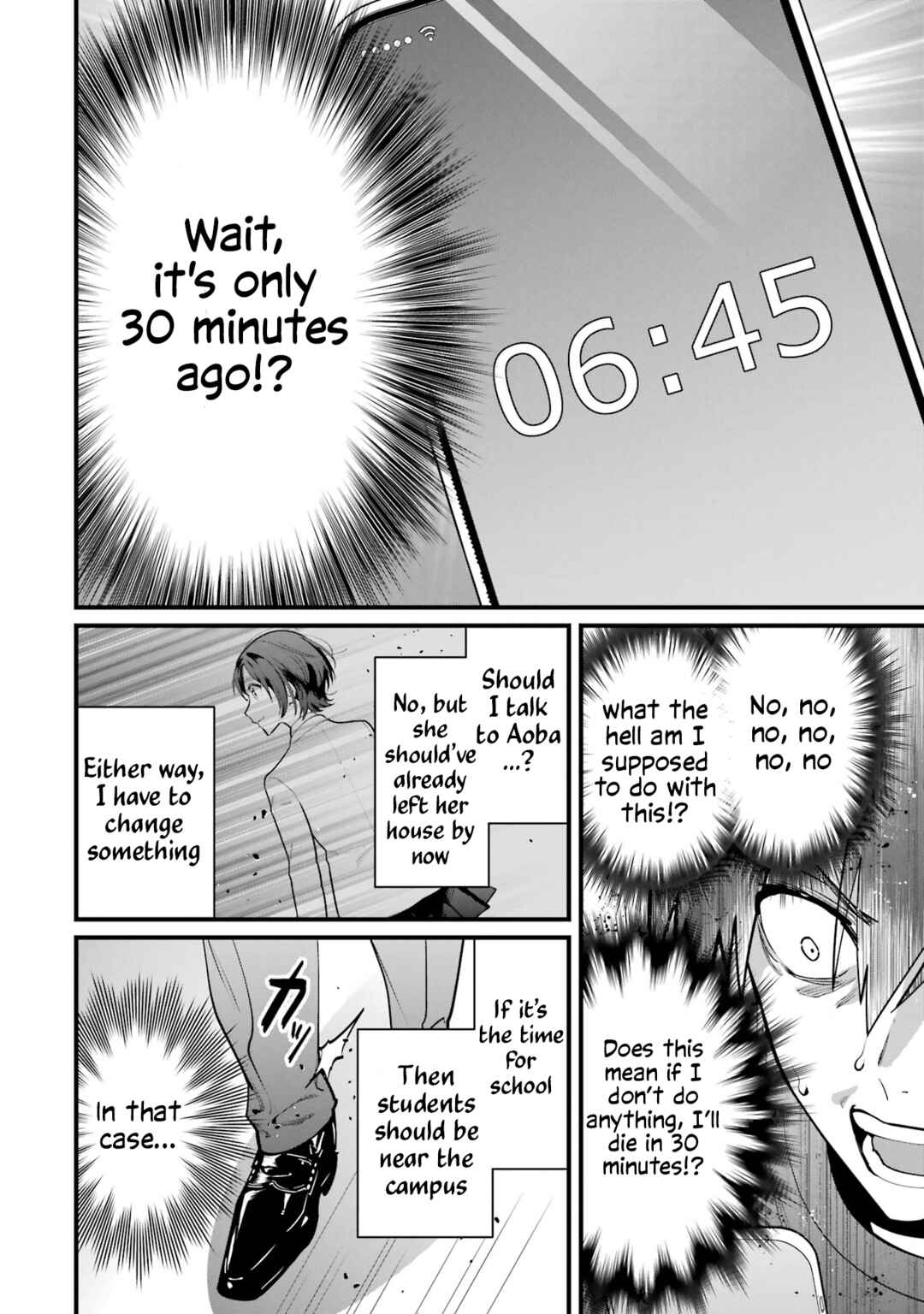 Page 30 Chapter 3 6-nin no Shinanai Shoujo to Kanarazu Shinu Unmei no Hito