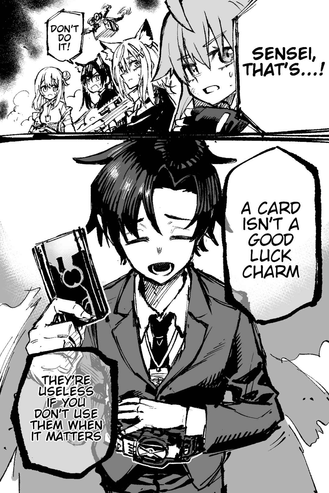Page 2 Chapter 16.1 Blue Archive - JAZZs Twitter Content (Doujinshi)