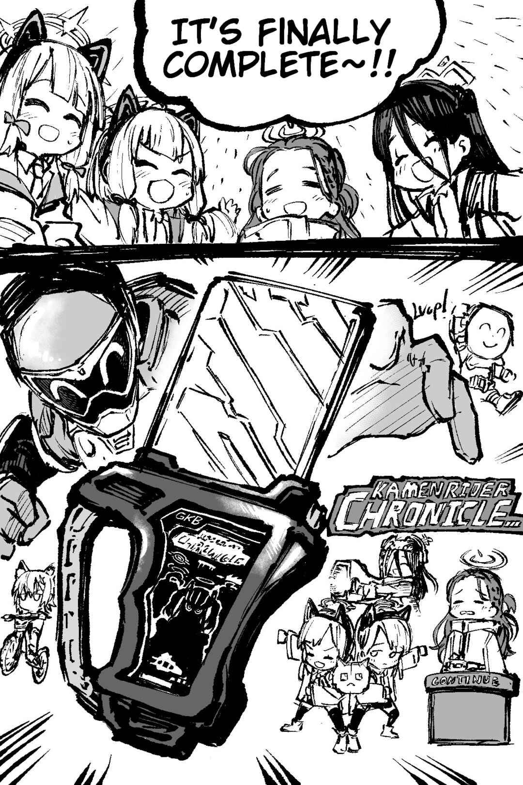 Page 5 Chapter 16.1 Blue Archive - JAZZs Twitter Content (Doujinshi)