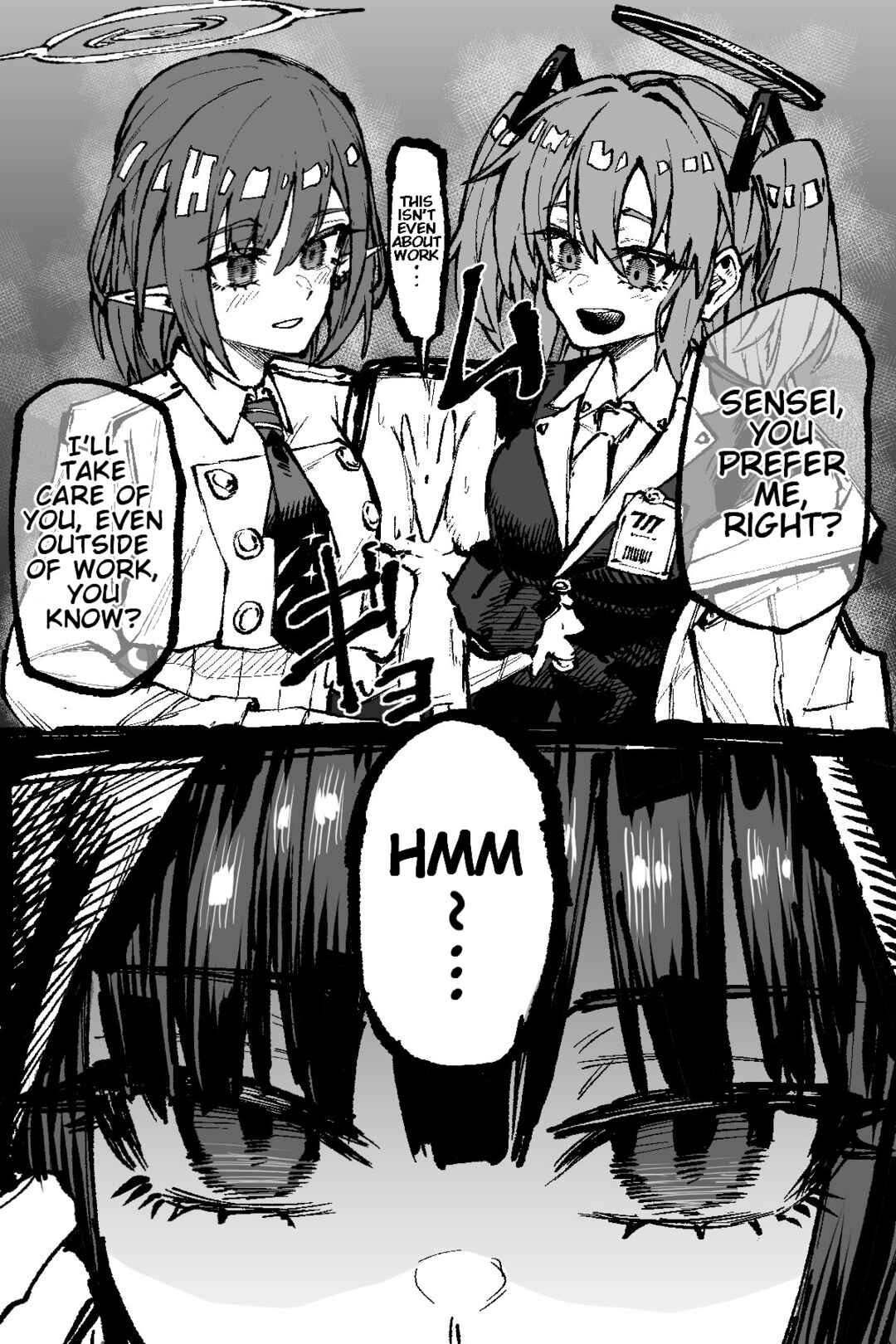 Page 1 Chapter 3 Blue Archive - JAZZs Twitter Content (Doujinshi)