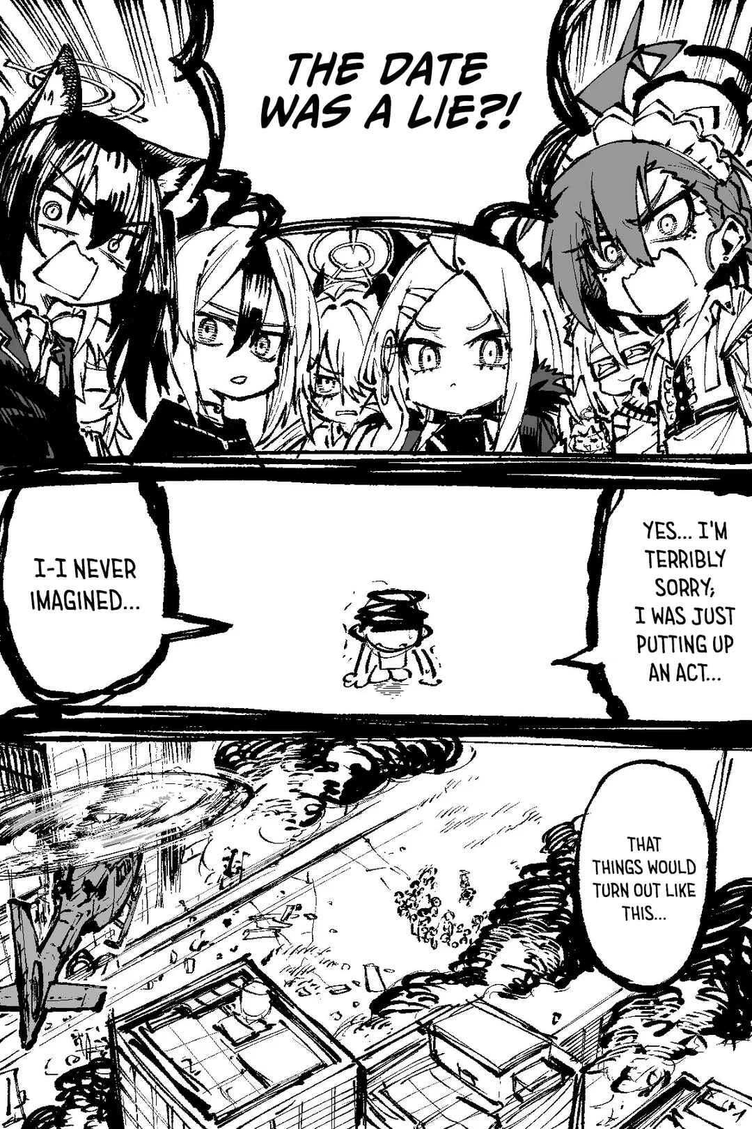 Page 1 Chapter 18 Blue Archive - JAZZs Twitter Content (Doujinshi)