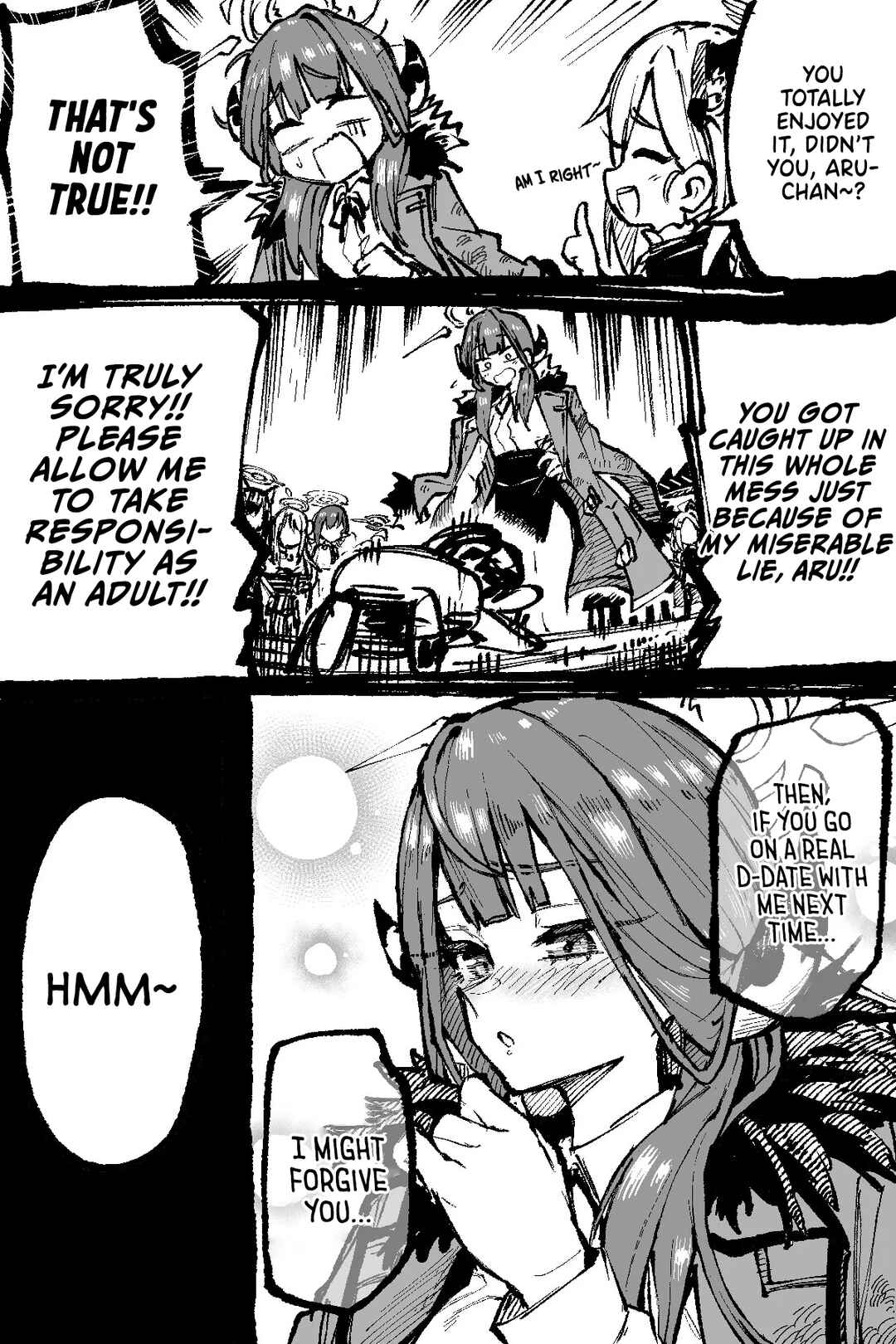 Page 2 Chapter 18 Blue Archive - JAZZs Twitter Content (Doujinshi)