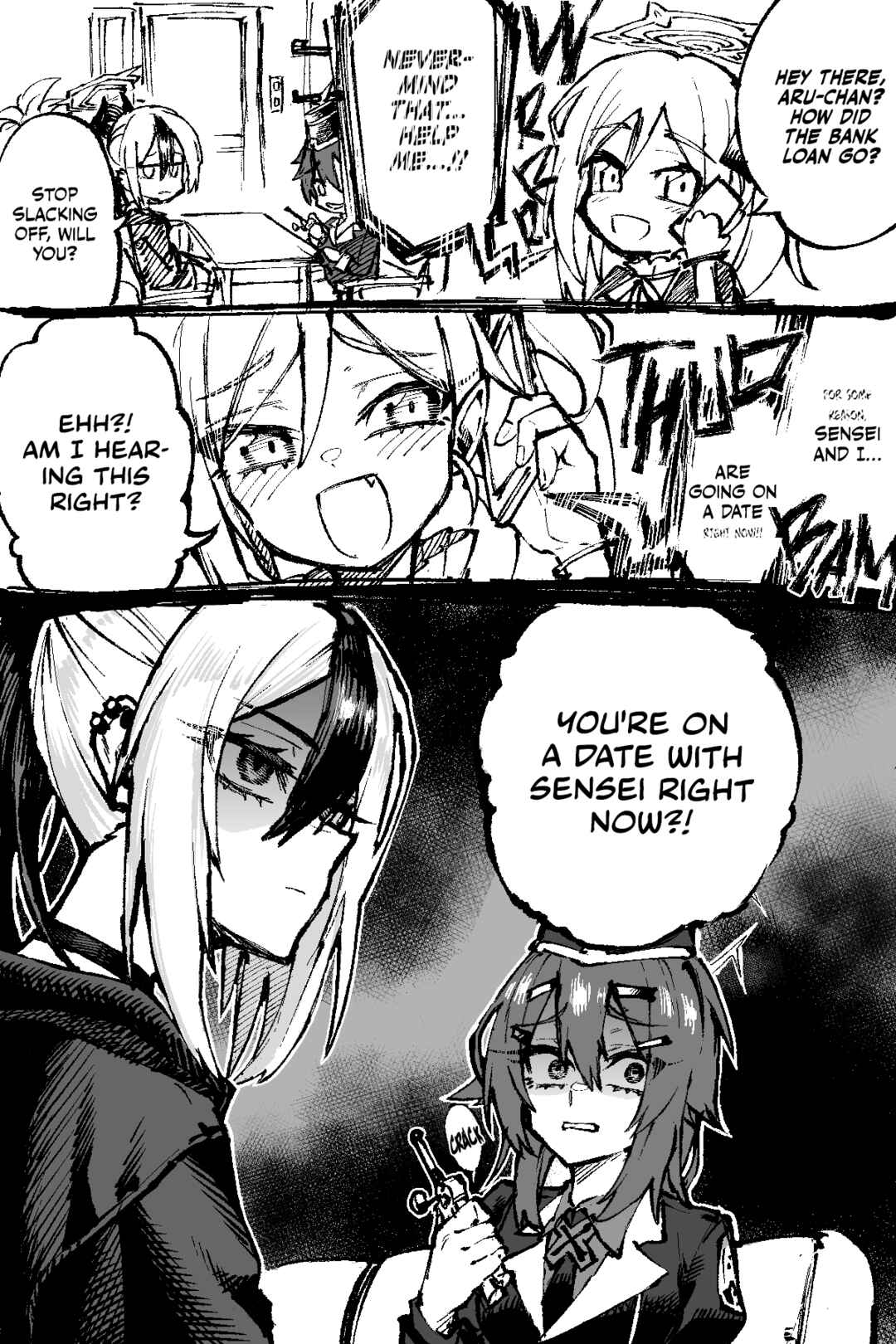 Page 1 Chapter 8 Blue Archive - JAZZs Twitter Content (Doujinshi)